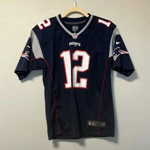 Nike Patriots  NFL Brady Jersey